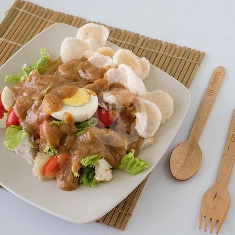 Gado - Gado Nasi menu Lotek & Gado - Gado Bu Bagyo, Sagan