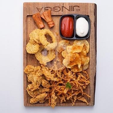 French Fries With Cheese Sauce menu Ke Jingga