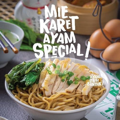 Pek Cam Kee Seperempat Ekor menu Mie Kangkung Jimmy, Cengkareng
