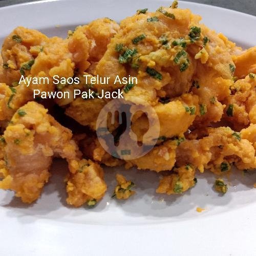 Ayam Saos Telur Asin menu Pawon Pak Jack, Urip Sumoharjo