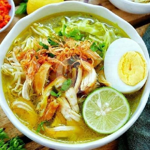 Soto Ayam + Nasi menu Gado-Gado Babeh Azis, Cikini