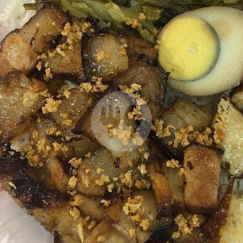 Nasi Babi Asap Ca Pete Sambal Matah menu Sate Wibisana Sudirman Street Food