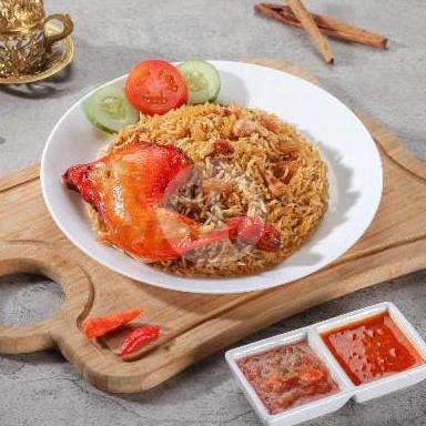 Briyani Ayam menu Restoran Almukalla Mandi Laham, Condet