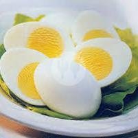 Telor Asin menu Bubur Ayam Bandung Pak Mustofa, Taman Aries