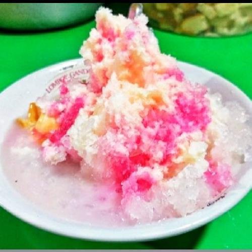 Bubur Kacang Ijo Campur Ketan Item + Roti menu Bubur Ayam & Kacang Ijo Madura, Kecamatan