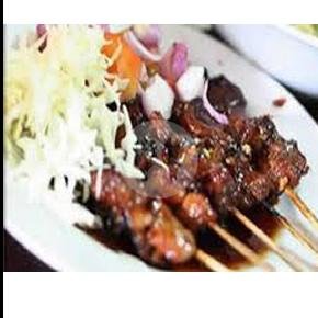 Sate Goreng Kambing menu Warung Sate Solo Pak Warso, Halim