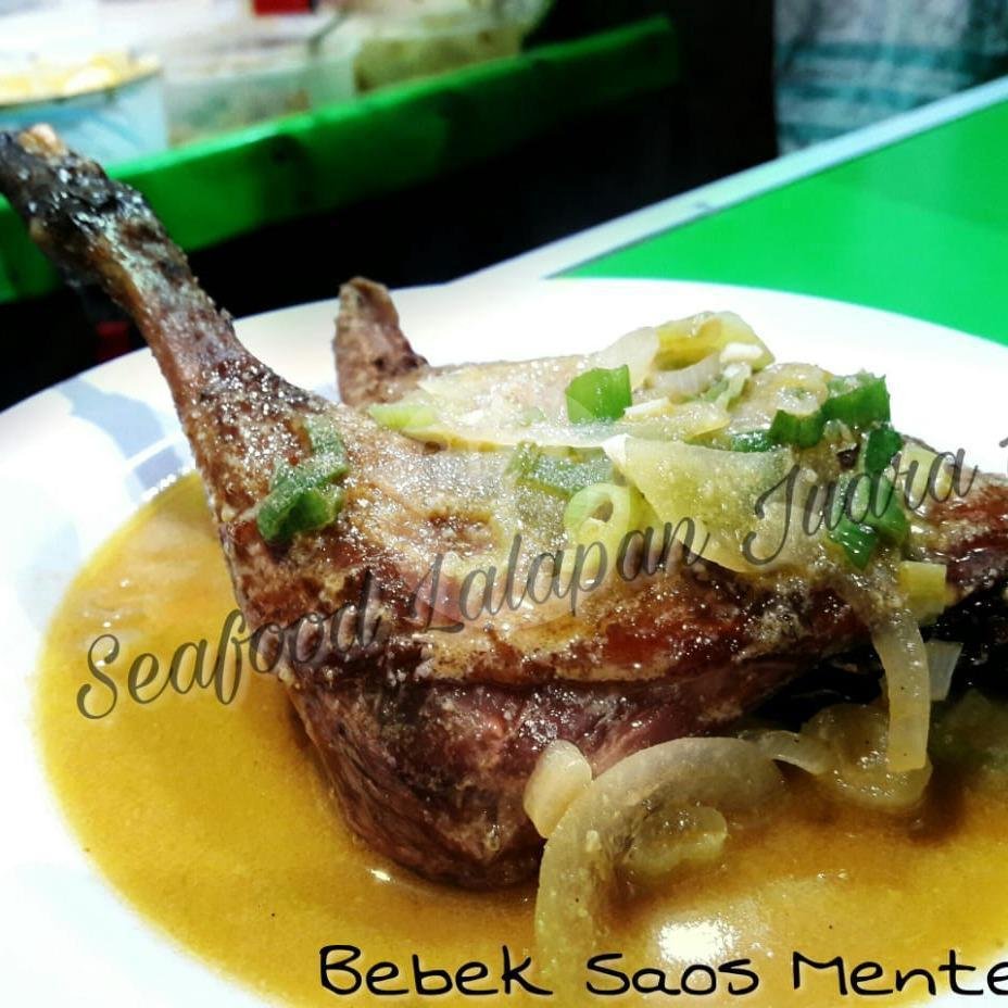 Ayam Sambal Lalapan menu Seafood & Lalapan Juara 1 Cak Khoirus, Dieng