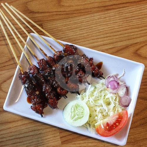 Sate Goreng menu Sate Kambing Muda Sedan Turi, Sleman