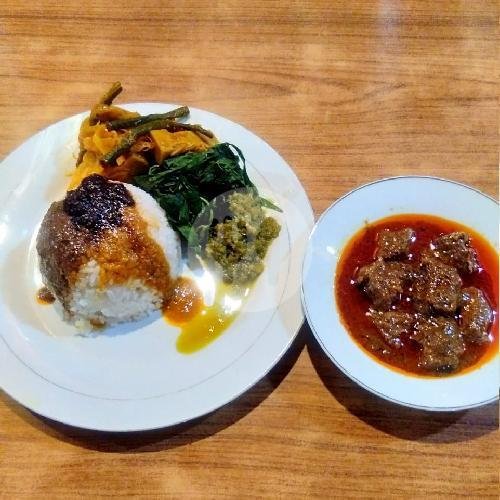 Nasi Gulai Gajeboh / Iga Sapi menu RM SIMPANG LADANG Masakan Padang Khas Bukittinggi, Regol