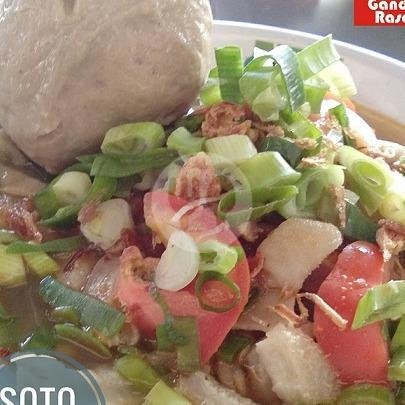 Mie Ayam menu Bakso Ganda Rasa, Saditan