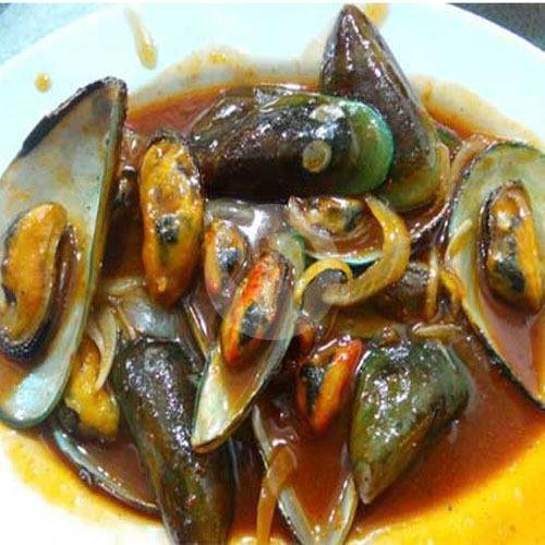 Kerang Hijau Saos Padang menu Seafood 69, Graha Raya Regency