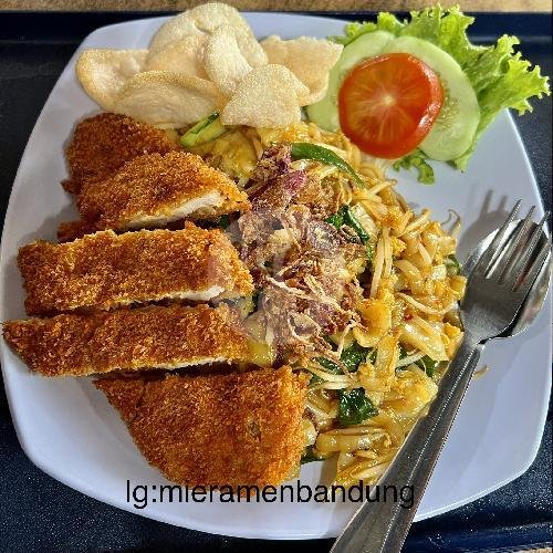 chicken carage sambal matah+nasi menu Mie Ramen Bandung Cafe, By Pass
