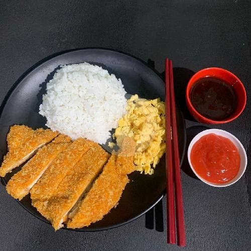 Chicken Katsu Hotlava(nasi) menu Kedai 1406 Chicken Katsu, Menteri Supeno
