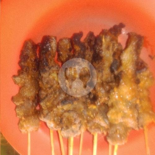 Nasi Putih menu Sate Klopo Ondomohen Bu Asih