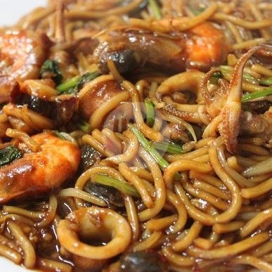 Roti Cane Kare Kambing menu Mie Aceh Abue, Tebet