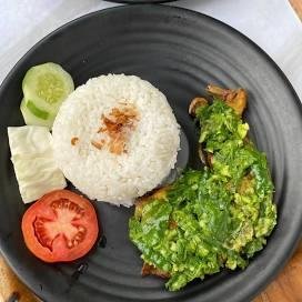 Nasi+Ayam Bakar menu Sate Ayam Pak Awi Madura, Kebayoran Lama