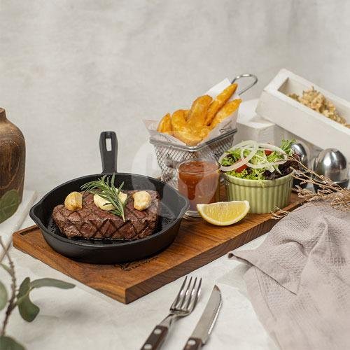Sirloin Meltique Bifuteki 200gr menu Justus Steak House, Cihampelas Walk