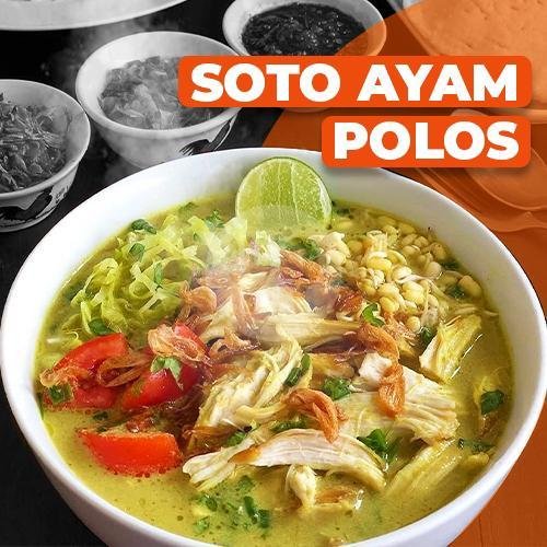 Nasi Soto Ayam Telor menu Soto Lamongan Pak Kamto, Kembang Sepatu