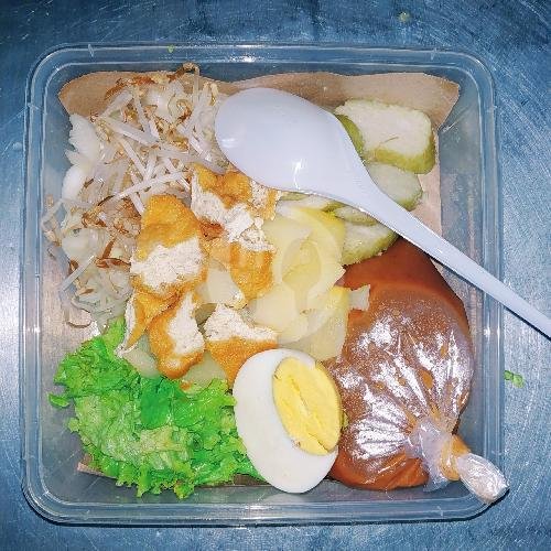 Gado Gado + Air Mineral menu Gado Gado Pak Atim Dempo, Dempo
