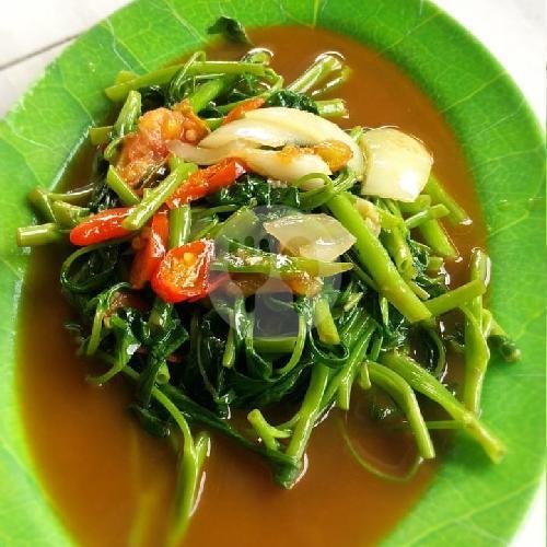Cah Kangkung Seafood menu Kedai Mbok Mirah, Salemba Bluntas - Jakarta Pusat