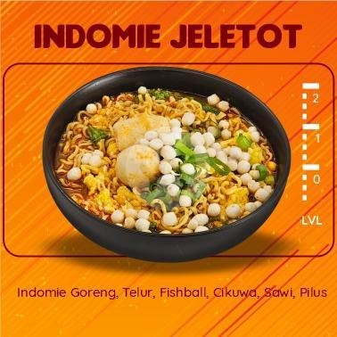 Special Jeletot menu Seblak Asgar, Lowanu