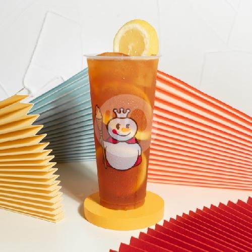 Lemon Jasmine Tea menu Mixue, Wotgandul