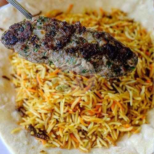 sik kabab  large + khubz naan menu Ateeya, Anggajaya 2