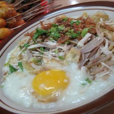 Bubur Putih + Ayam menu Bubur Ayam Spesial Bang Udin Kosambi Indah