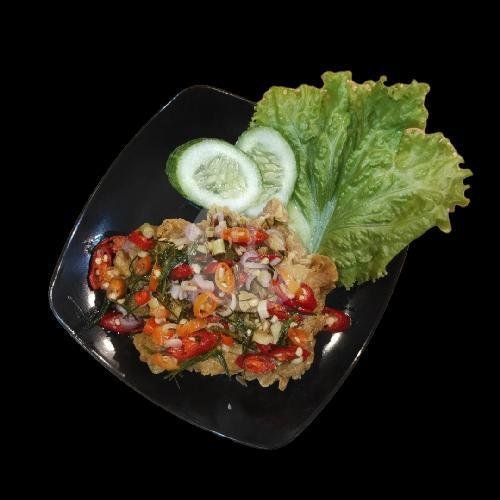 Ayam Crispy Matah menu Dapoer Femysta ( Seblak Prasmanan ), Rancasari