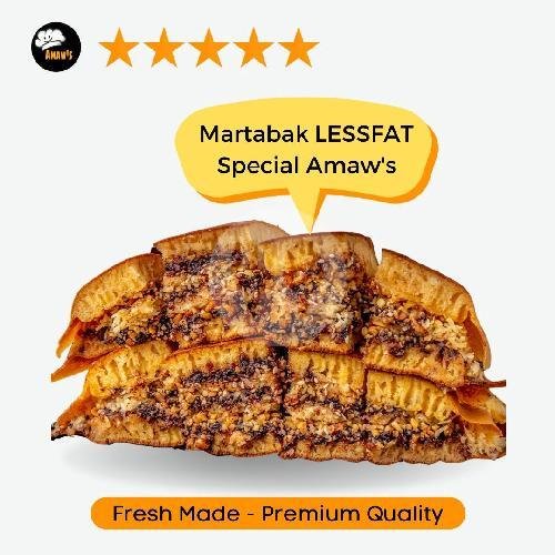 Martabak Lessfat Dark Chocolate menu Amaws Martabak Lessfat