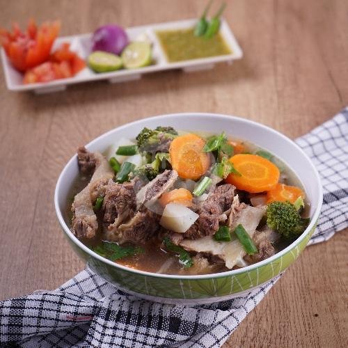 Sop Buntut Rempah menu Sate Maranggi H. Dodi