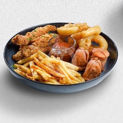 Mix Platter menu EL BURGER X Mixolo Coffee, Sarimanah