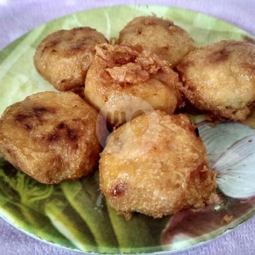 Teh Hangat menu Soto dan Bubur Ayam Abah Mansyur