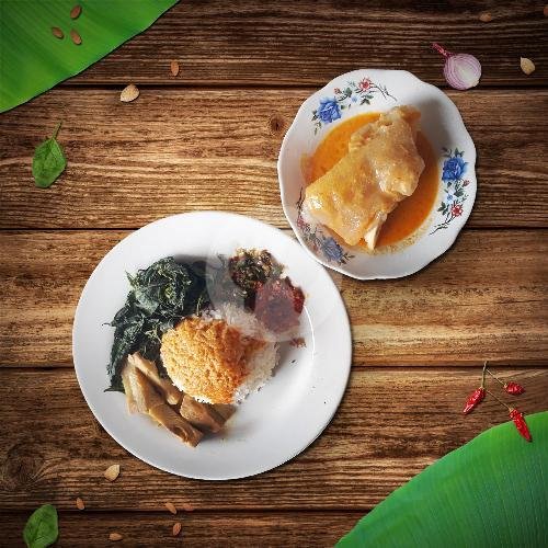 Paket Nasi Box menu Rumah Makan Putra Tunggal (Masakan Padang), Pulo Gadung