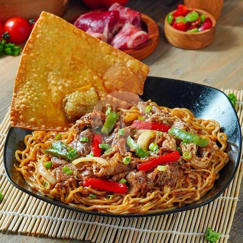Mie Cabe Hijau menu Mie Keprabon, Mojosongo