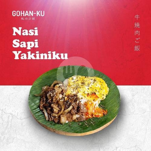 Nasi Sapi Lada Hitam menu Gohan Ku, Kopo