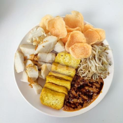 Kupat Tahu Porsi Biasa menu Kupat Tahu Gumetap Singaparna, Jend A Yani