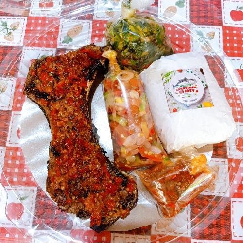 Paket Rahang Tuna Bakar Rica Medium menu Waroeng Bakoe Dapa Ci Mey, Kelapa Gading