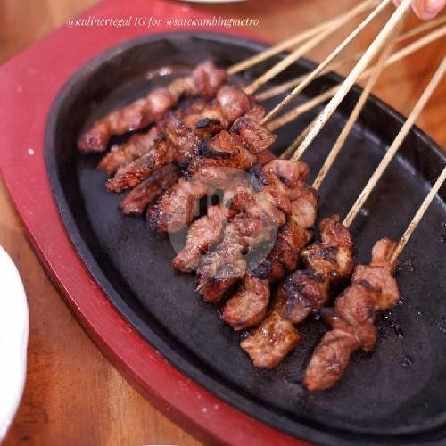 Sate Kambing Polos 15 Tusuk menu Warung Makan Metro Pasar Langon