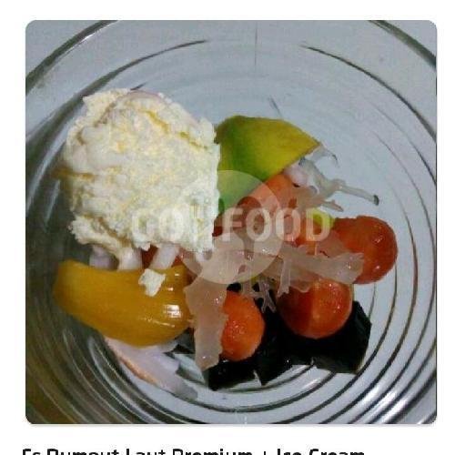 Es Pokat Kocok menu Pondok Es Teller ZR, Kuranji
