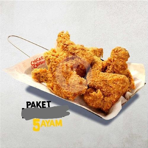 Combo Hemat menu Chicken Crush, Madiun