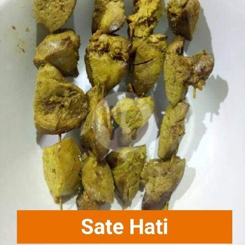 Sate Usus menu Bubur Ayam Special Yusuf Khas Riau, Karang Tengah
