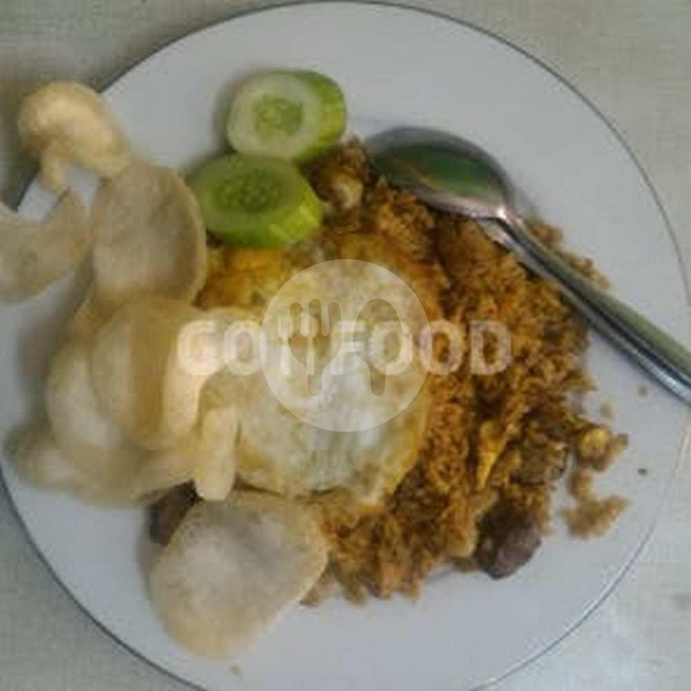 Nasi Goreng Ayam menu Sate Madura Pak Mislan, Asem Baris