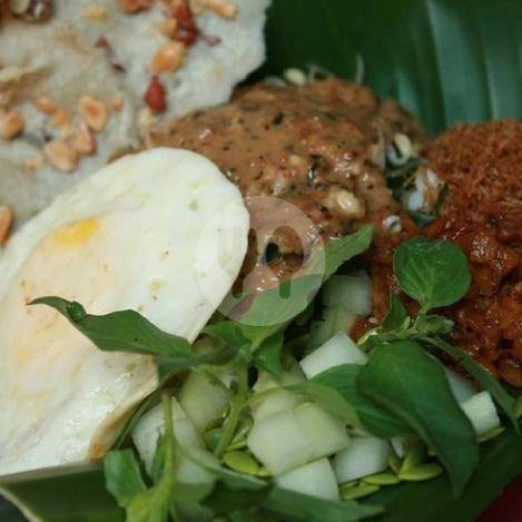 Nasi Pecel (Tanpa Lauk) menu Nasi Pecel Kedai Ibu Reta, Jl. Panglima Sudirman 274