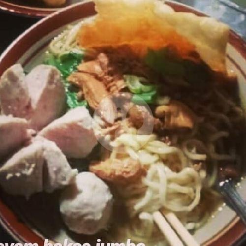 Mie Ayam Double Mie menu Bakso dan Mie Ayam Nugroho, Wahid Hasyim