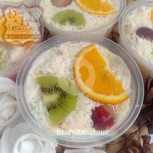 Paket Hemat Salad Buah Abil 350 Ml Dan 450 Ml menu Salad Buah Abil Antapani Diary Salad Luscious, Hantap Raya