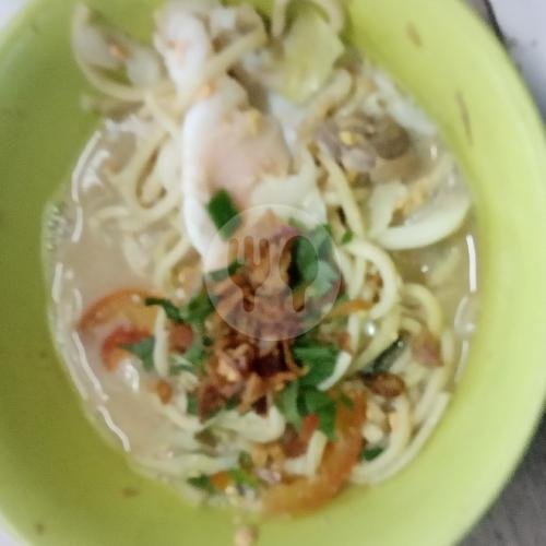 Bakmie Godog Atiampela.(Telor Ayam) menu Bakmie Jawa Mas Paijo, Cisaranten