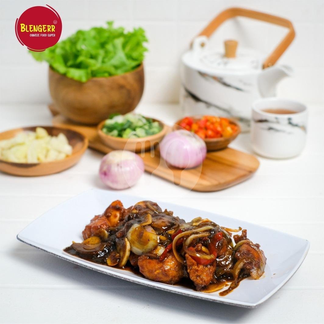 Ayam Mentega menu Blenger Chinese Food, Gresik