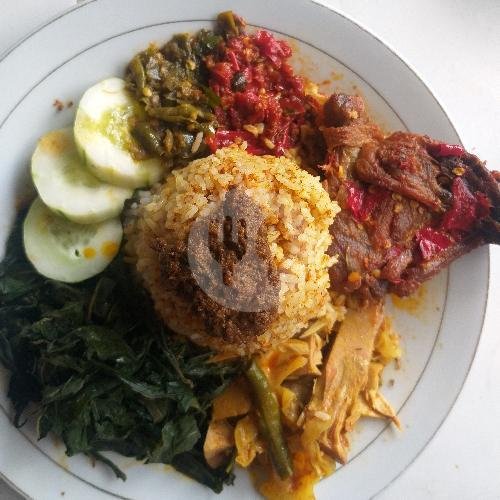 Nasi Cincang Sapi menu Rumah Makan Padang Rajo Minang, Wahid Hasyim