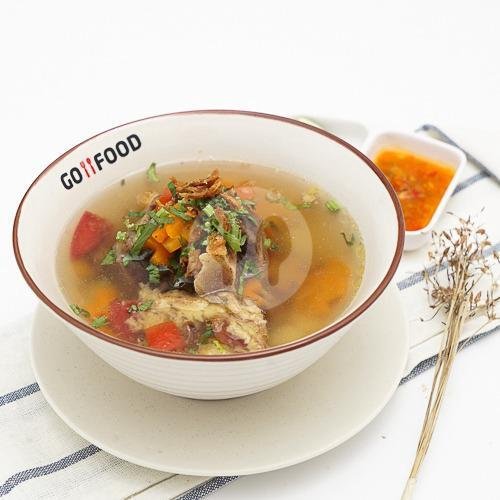 Nasi Sop Buntut menu Rujak Cingur Durasim, Genteng
